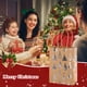 thumbnail image 1 of Uuiauoio Christmas Snowflake Tote Bag with Flat Bottom, Kraft Paper Gift Packaging for Holiday Parties, Festive Tree Design Carry Bag for Seasonal Present Wrapping and Events, 1 of 6