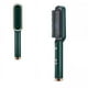 thumbnail image 5 of Plancha y rizador de pelo eléctrico profesional, cepillo alisador de pelo 2 en 1 y rizador, plancha alisadora de pelo con peine incorporado (verde), 5 of 5