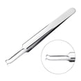 thumbnail image 2 of 1 pinza profesional para puntos negros, pinzas de acero antiácido con aguja para eliminar el acné, herramienta para uñas curvas y rectas para el cuidado facial, 2 of 4