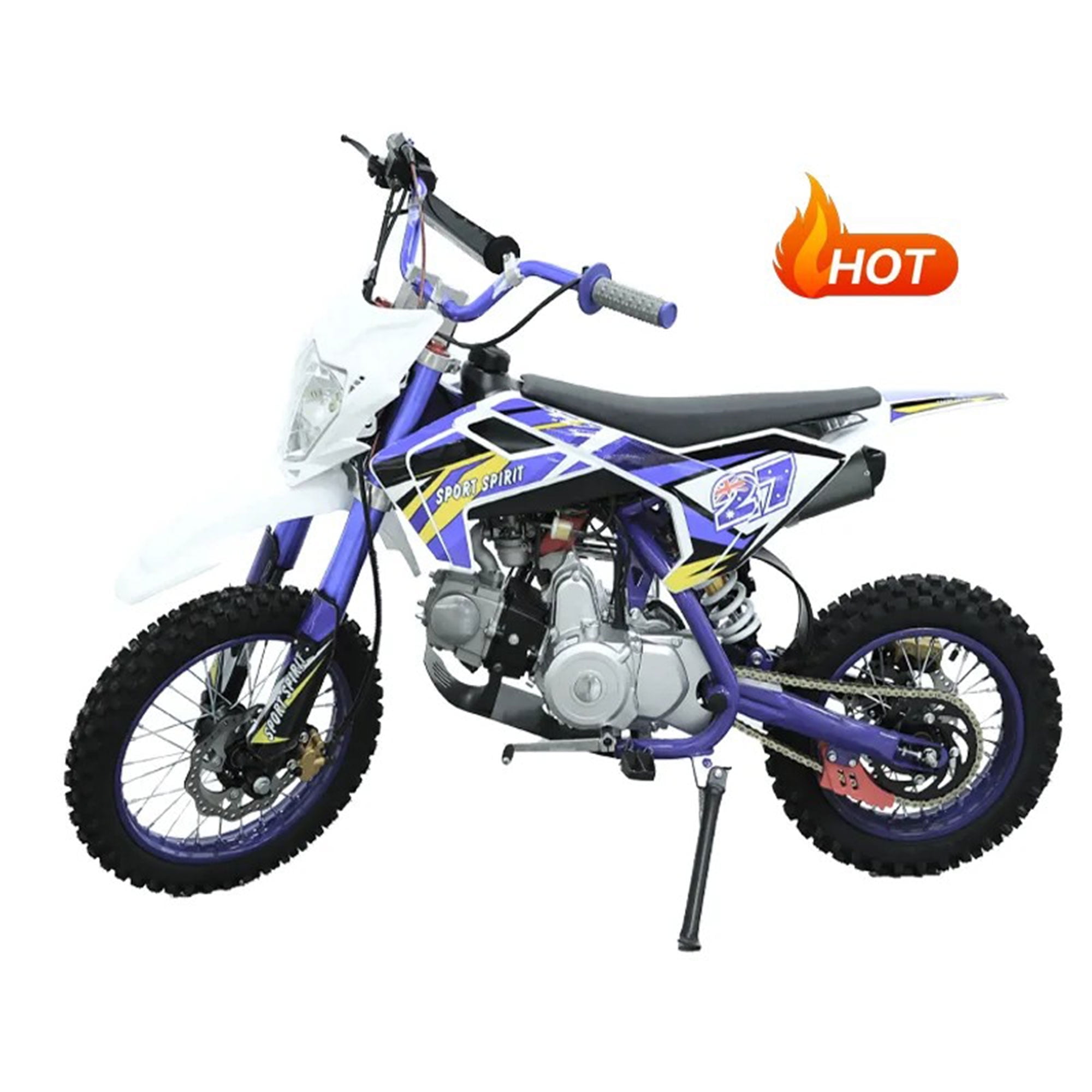 HHH DB-X 18 Gasoline 125cc Dirt Bike - Green - Walmart.com