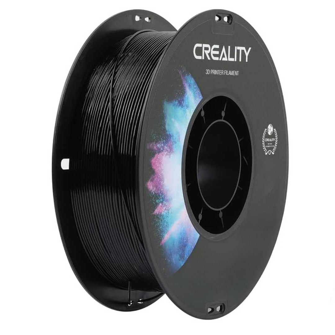 Creality 95A TPU 3D Filament  1.75mm Flexible & Durable High-Speed Printing Elastic TPU Use w FDM Printers for Soft Parts Black 4 Unit per pack