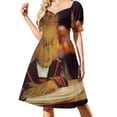 thumbnail image 2 of Vestido de bebé de manga corta, vestidos de playa para mujer, vestidos de novia para fiestas, vestido de fiesta para mujer, elegante vestido de lujo., 2 of 8