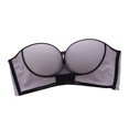 thumbnail image 4 of Sujetador sin tirantes Mujer Invisible Sexy Bralette sin costuras Hacer subir Lencería Ropa interior sin espalda, Gris, 38 / 85AB sidaley AP001142-08B, 4 of 7