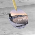 thumbnail image 3 of Stanley Park in Winter Snow Vancouver Canada Canadian British Colombia Travel Memory Souvenir Landmark Vacation Keepsake Ceramic Christmas Ornament Xmas Holiday Tree Gift, 3 of 3