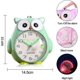thumbnail image 4 of Childrens Owl Alarm Clock, Childrens Alarm Clock Without Ticking Childrens Clock, 4 of 5