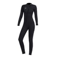 thumbnail image 2 of Traje de neopreno de 3 mm Traje de baño completo con cremallera frontal para buceo Mujeres XXL Zulema Traje de buceo, 2 of 8