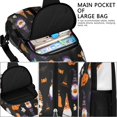 thumbnail image 4 of Sling Backpack,Halloween Gnome Pattern Crossbody Bag with Water Bottle Holder,Waterproof Sling Bag for Men/Women with Chest Phone Holder for Hiking,Travel, 4 of 6