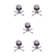 thumbnail image 1 of Broche de calavera de estilo Punk Minnieouse Plata, Oro, 1 of 4