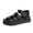 Black, variant on Platforms Sandals Women Strappy Wedges with Comfortable Soft Insole Non Slip Sandals for Women Footwear Women's Summer Open Toe Casual Sandals