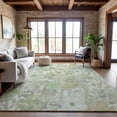 thumbnail image 6 of Addison Rugs Mayfield Premium Machine Washable Transitional Floral Aloe Rectangle Rug, 3' x 5', 6 of 6