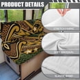 thumbnail image 6 of XYZCANDO Stretch 2-Piece Hibiscus RV Dinette Booth Seat Covers - Washable Protective Camper Furniture Covers, 6 of 8