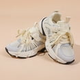 thumbnail image 5 of Celivon Toddler Kids Sneakers Girls Lace Shoes Mesh Lace Boots Non Breathable Boots Size 2 T, 5 of 8