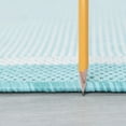 thumbnail image 2 of Tayse Eco Area Rug ECO1406 Novelty Aqua Ocean Shells 2' x 2' 11" Rectangle, 2 of 2