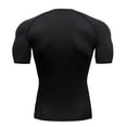 thumbnail image 4 of Camiseta de compresión para correr para hombre, camisetas deportivas de manga corta, sudadera de fitness para gimnasio, chándal para correr para hombre, camisetas deportivas para hombre, 4 of 5