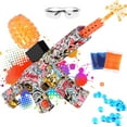 thumbnail image 1 of Jfieei Gel Ball Blaster, Electric Splatter Ball Blaster, with 10000 Water Beads and Goggles, and Outdoor Team Games, Over 12+, Best Gifts for Kids, 1 of 8