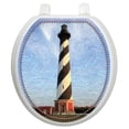 thumbnail image 2 of Toilet Tattoos Themes Cape Hatteras Toilet Seat Decal, 2 of 2