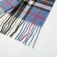 thumbnail image 6 of Calvin & Olivia Ultra-Soft Comfort Feel Unisex Winter Solid Plain Scarves Wool Feel Classic Super Soft Luxurious Scarf Blue Beige Red Plaid, 6 of 6