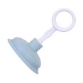 thumbnail image 2 of 1 Pcs Blue Sink Plunger,Bathroom Small Drain Plunger Portable Kitchen Sink Drains Suction Cup Liquid Plumber Clog Remover Easy To Unclog,Drain Cleaning Equipment, 2 of 7