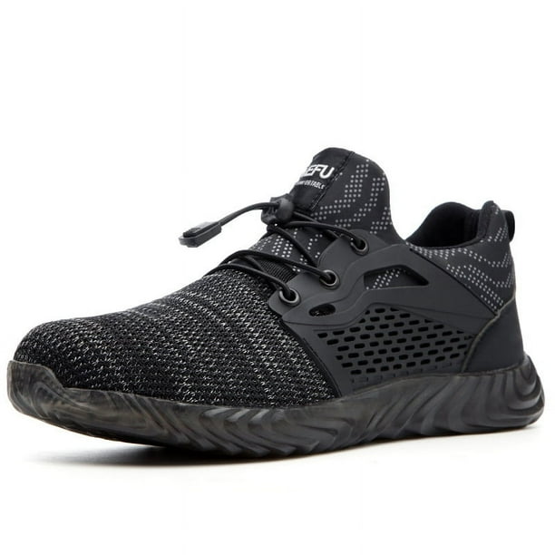 Nuevos zapatos de protección laboral Jiefu, zapatos de seguridad para el trabajo ligeros, transpirables, con aislamiento eléctrico, cabeza de acero, antigolpes y resistentes a pinchazos