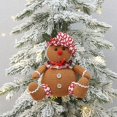 thumbnail image 2 of Colgante de árbol de Navidad XUQIANG muñeco de hombre de pan de jengibre, 2 of 5