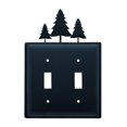 thumbnail image 1 of Village Wrought Iron ESS-20 Housse de Commutateur pour Arbres de Pin Double - Noir, 1 of 3