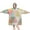 Multi Color Triangle, variant on Blue White Checkerboard Checkered Pattern Wearable Oversized Blanket,Wearable Blanket Hoodie for Adults,Cozy Hooded Blankets with Super Pockets,Super Warm Fuzzy Pullover for Women & Men