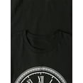 thumbnail image 3 of Hat and Beyond Men's Image Print Diamond Gem Clock Street Wear Crew Neck Tee Shirt, 3 of 6