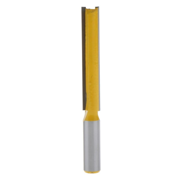 Broca de Enrutador Recta de 1/2 "de Diámetro X 3" - Herramienta de Carpintería de Vástago de 1/2 " Sunnimix cortador de brocas recto enrutador