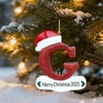 thumbnail image 6 of Cheapark 26 Letter Christmas Tree Pendants - Personalized Ornaments for Hanging on Xmas Tree, Festive Decor for Christmas Holiday Home Setup, 6 of 6