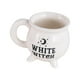 thumbnail image 4 of Taza gótica de porcelana 3D con asa para café, leche y dulces, ideal para Halloween. Blanco, 4 of 9