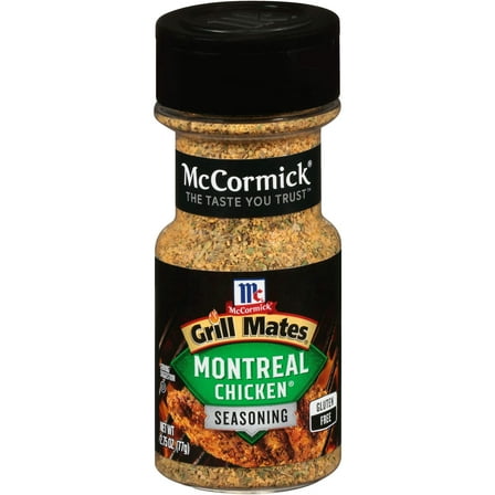 2X - Mccormick, Grill Mates Montreal Chicken Seasoning, 2.75 Oz