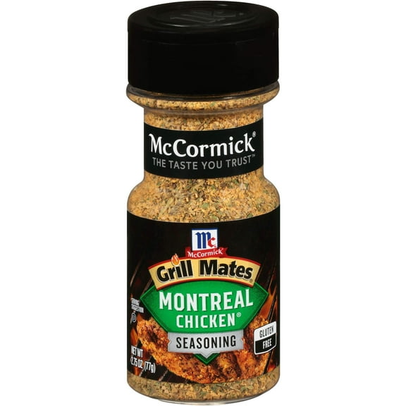 2X - Mccormick, Grill Mates Montreal Chicken Seasoning, 2.75 Oz