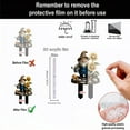 thumbnail image 6 of Uiz Merueh Garden Gnomes Outdoor Garden Gnomes Statue Yard Art, Weather Proof Flower Stakes for Yard Porch Lawn Pathway Pot Decorations, 6 of 9