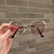 thumbnail image 5 of Bonitas gafas de sol con lazo para niños, gafas de sol de tendencia de moda, gafas de sol salvajes, gafas de metal para niños, 5 of 6