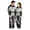 Grey, variant on Halloween Couple Matching One‑Piece Jumpsuit, Adult Hooded Long‑Sleeve Full Skeleton Printed Loungewear Onesie