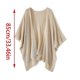 thumbnail image 3 of Delicate Shawl Scarf For Female Outdoor Camping Lightweight Shawls Wedding Sunproof Scarf Summer Spring Sunproof Poncho Khaki, 3 of 5