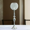 thumbnail image 2 of Efavormart 30" Silver Acrylic Crystal Goblet Candle Holder Flower Ball Centerpiece For Wedding Events Decoration, 2 of 5