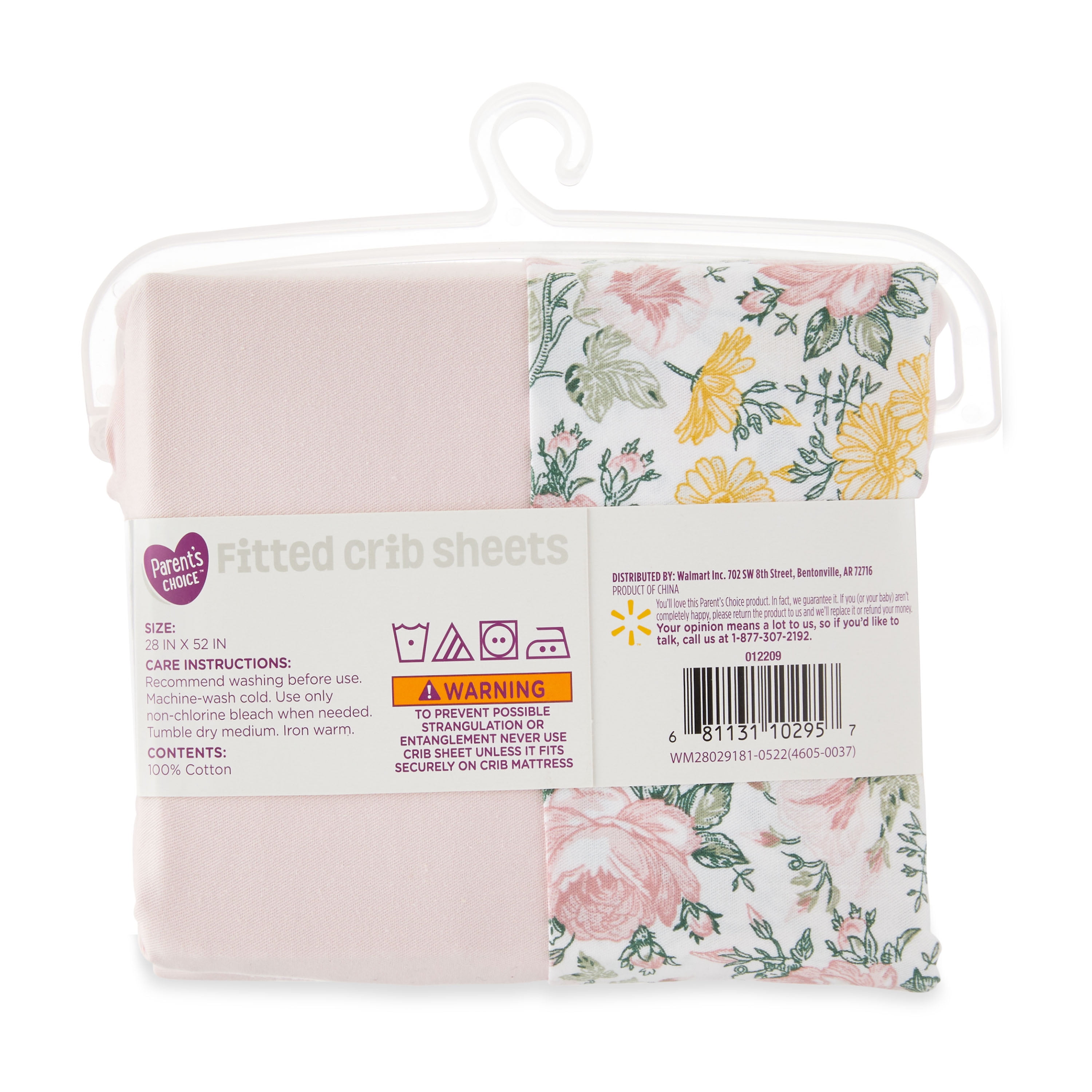 Fitted crib sheets walmart hotsell