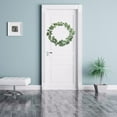 thumbnail image 6 of Artificial Eucalyptus Vane Plastic Garland Leaves Wreath 2m Plant Decoration, Type 1  2ms green, 6 of 9