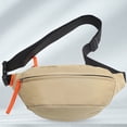 thumbnail image 1 of Bolso de pecho Bolso Unisex Bum Correa Ajustable Monedero Monedero Deportes Diario Caqui, 1 of 6