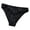 Black, variant on Women Underpants Low-waist Seamless Floral Lace Trim Silky Stretchable Panties Daily Wear Honeymoon Wedding Night Thong