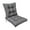 Dark Gray, variant on TOPCHANCES Indoor/Outdoor Chair Cushions 42'' x 21'' x 3", Waterproof Tufted Thick Patio Wicker Chair Seat Cushion Rocking Chair Cushion (Dark Gray, Set of 1)