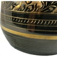 thumbnail image 5 of Natural Geo Brass Floral Black/Gold 15" Table Vase, 5 of 5
