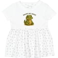 thumbnail image 3 of Inktastic Snappy but Sweet Cute Alligator Girls Baby Dress, 3 of 5
