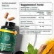 Primal Harvest Turmeric Supplement, Plant Based Turmeric Root Extract with Curcumin & BioPerine, 60ct