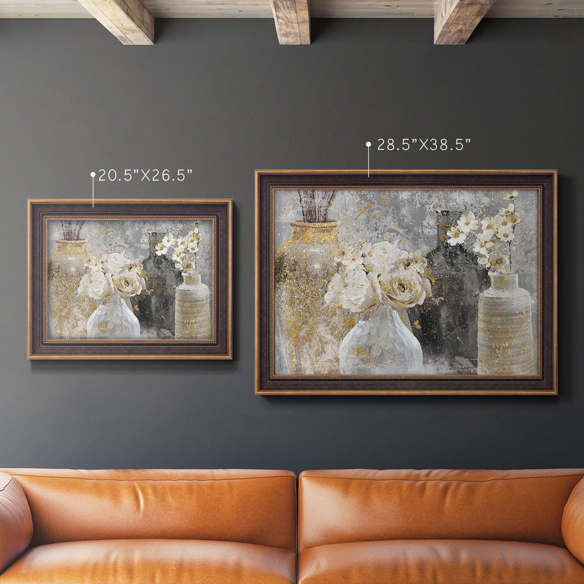 Fleur Couture Premium Framed Canvas- Ready to Hang