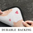 thumbnail image 6 of Pomeranian Dogs with Hearts Door Rugs,Washable Non Slip Door Mats Indoor,Decorative Door Mats,Entry Mat Indoor for Entrance,Bedroom,Kitchen,Bathroom,30"x17", 6 of 6