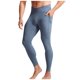 thumbnail image 2 of Pantalones de yoga largos para hombre, de color liso, de cintura alta, con bolsillos, ajustados, para correr, cálidos, de nailon, 2 of 5
