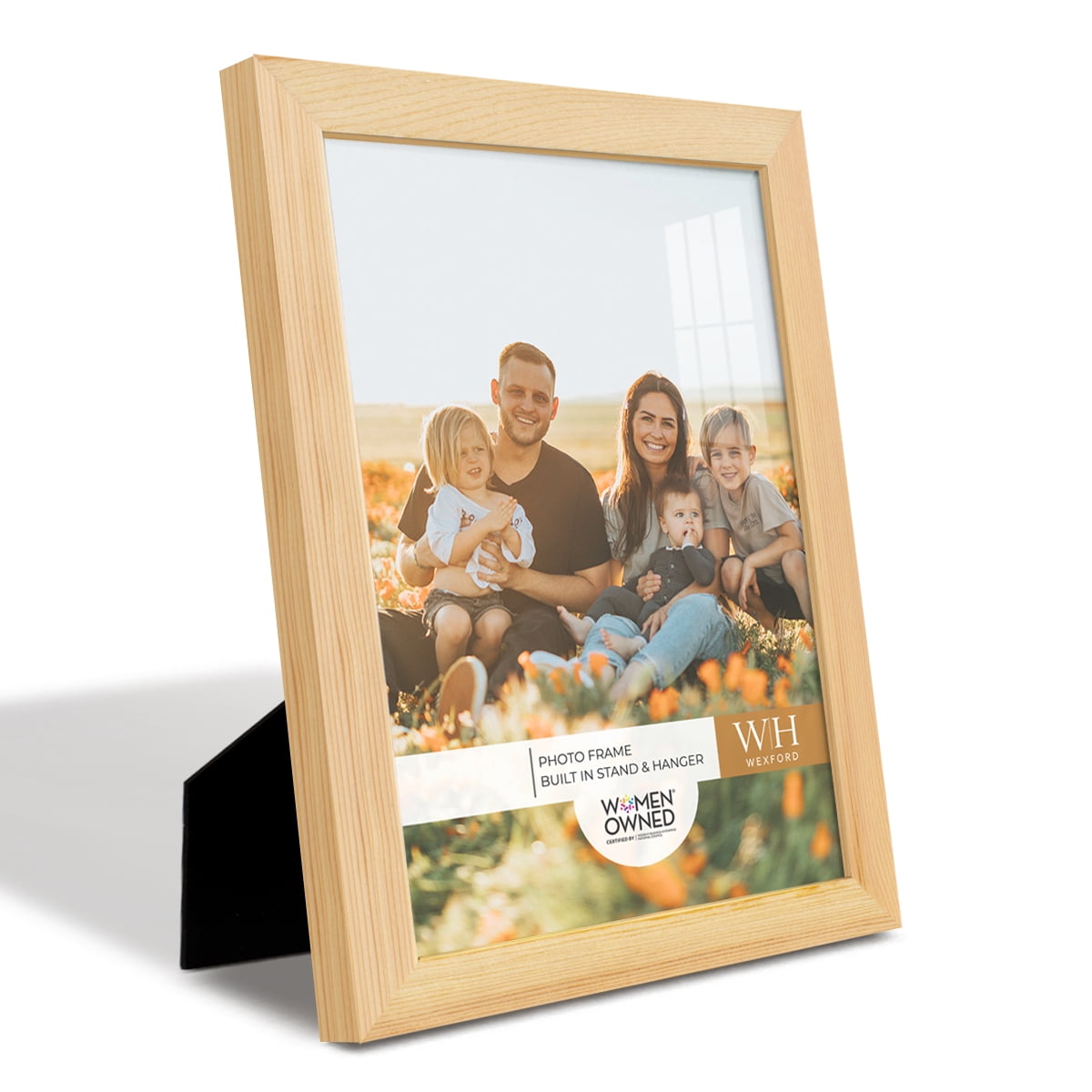 Woodgrain 8 in. x 10 in. Natural Wood Picture Frame