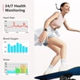 thumbnail image 3 of Blackview 2026 Smart Watch (Answer/Make Calls), Fitness Watch for Men and Women with Heart Rate/SpO2/Sleep Monitor/2 Straps, 100+ Sports Modes, IP68 Waterproof Activity Tracker for Android/iPhone, 3 of 6
